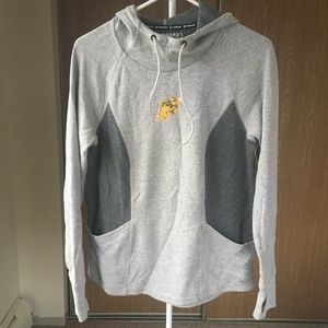 NDSU Bison Women's Pullover Hoodie - Heathered Gray